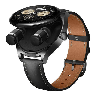 Smartwatch with Integrated Wireless Earbuds