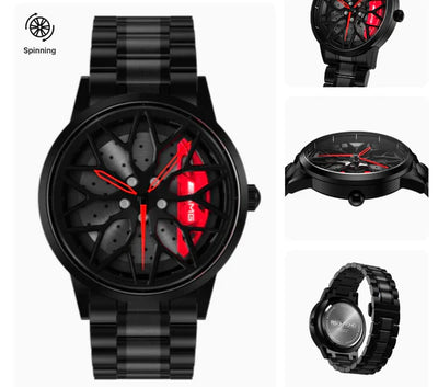 Luxury Automotive-Inspired Wheel Watch