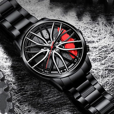 Luxury Automotive-Inspired Wheel Watch