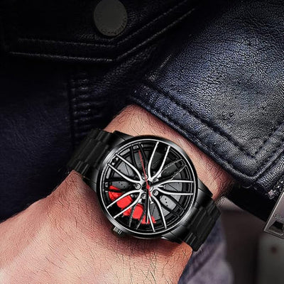 Luxury Automotive-Inspired Wheel Watch