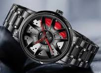 Luxury Automotive-Inspired Wheel Watch