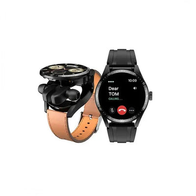 Smartwatch with Integrated Wireless Earbuds