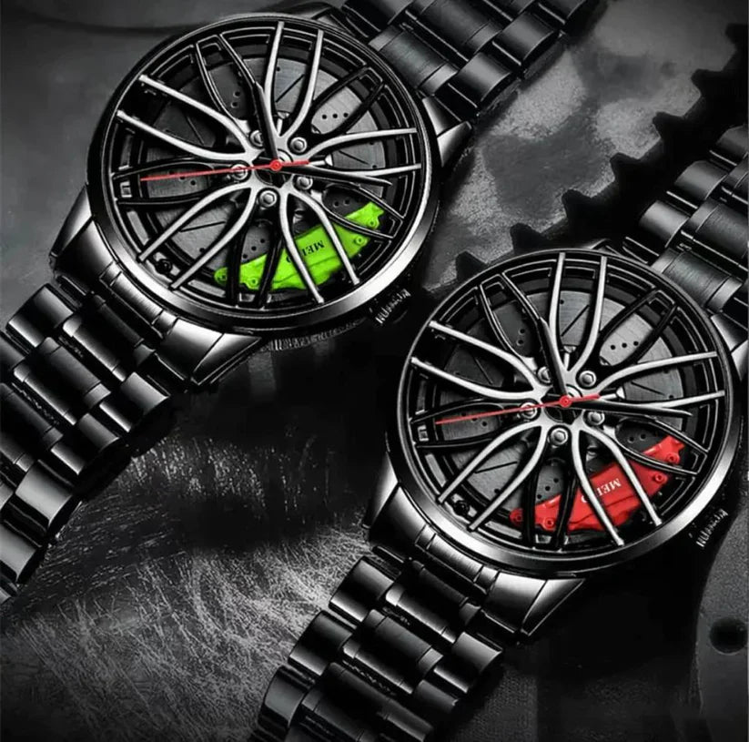 Luxury Automotive-Inspired Wheel Watch