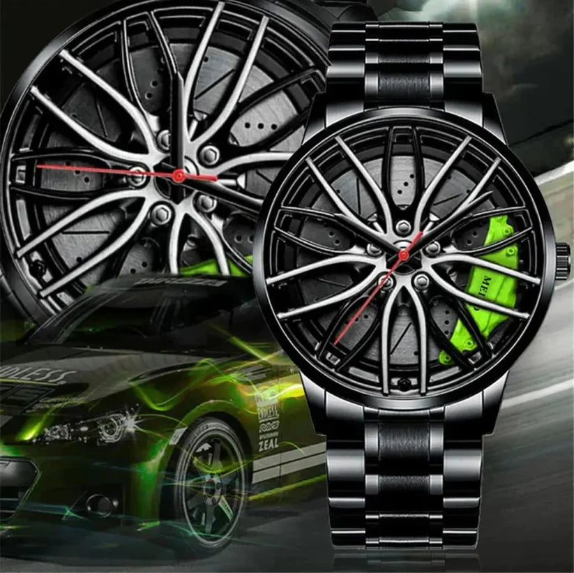 Luxury Automotive-Inspired Wheel Watch